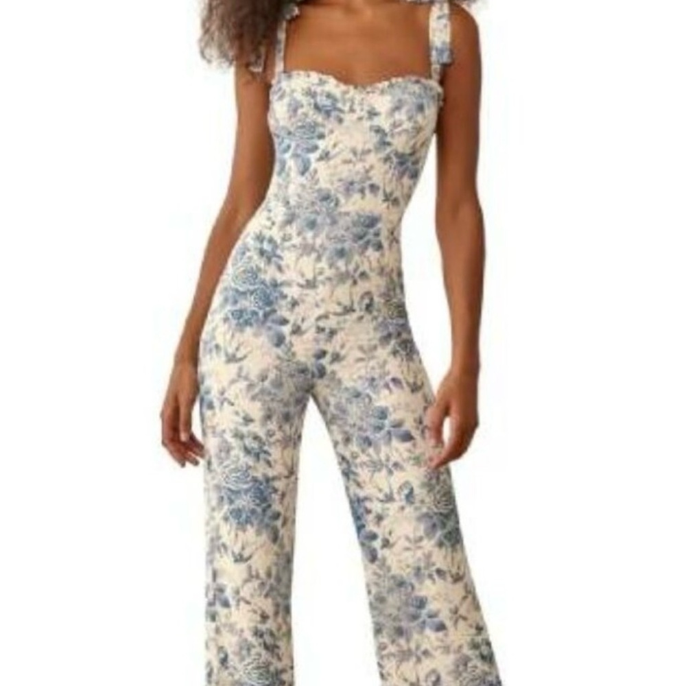 Reformation Alfred Jumpsuit (Pompadour)